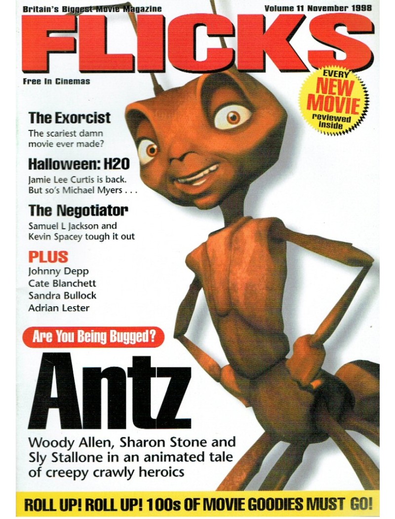 Flicks Magazine 1998 11/98 November 1998