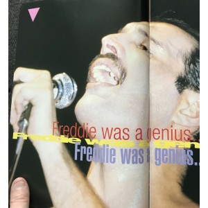 Freddie Mercury Queen Starfile Issue 1 April 1992 Giant Poster Included