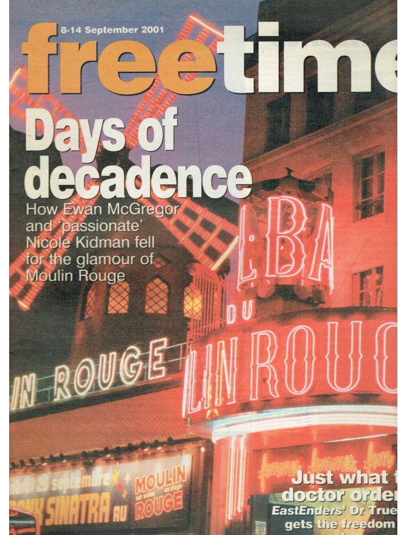 Freetime Magazine 2001 8th September 2001