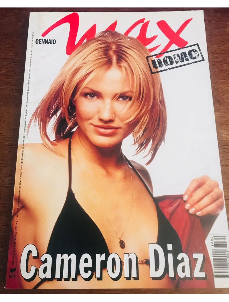 Max Magazine 1998 January 1998 Cameron Diaz