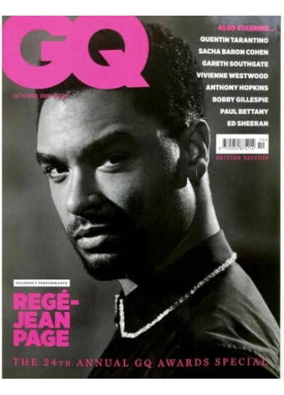 GQ Magazine October 2021 Rege Jean Page