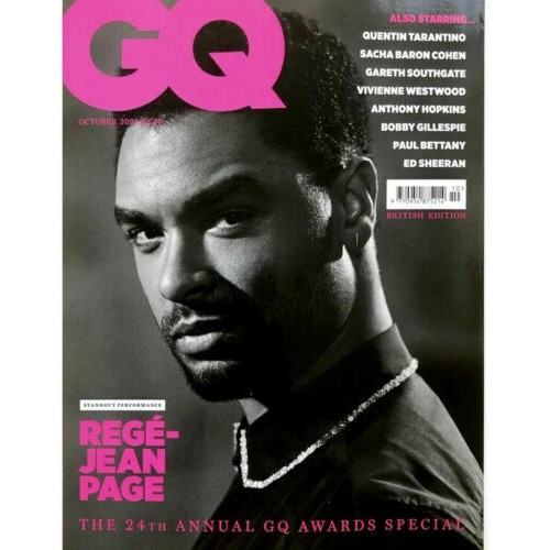GQ Magazine 2021 October 2021 Rege Jean Page