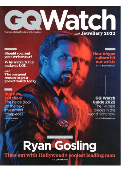 GQ Watch & Jewellery 2022 Ryan Gosling