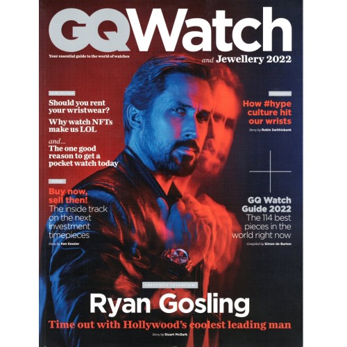 GQ Watch & Jewellery 2022 Ryan Gosling