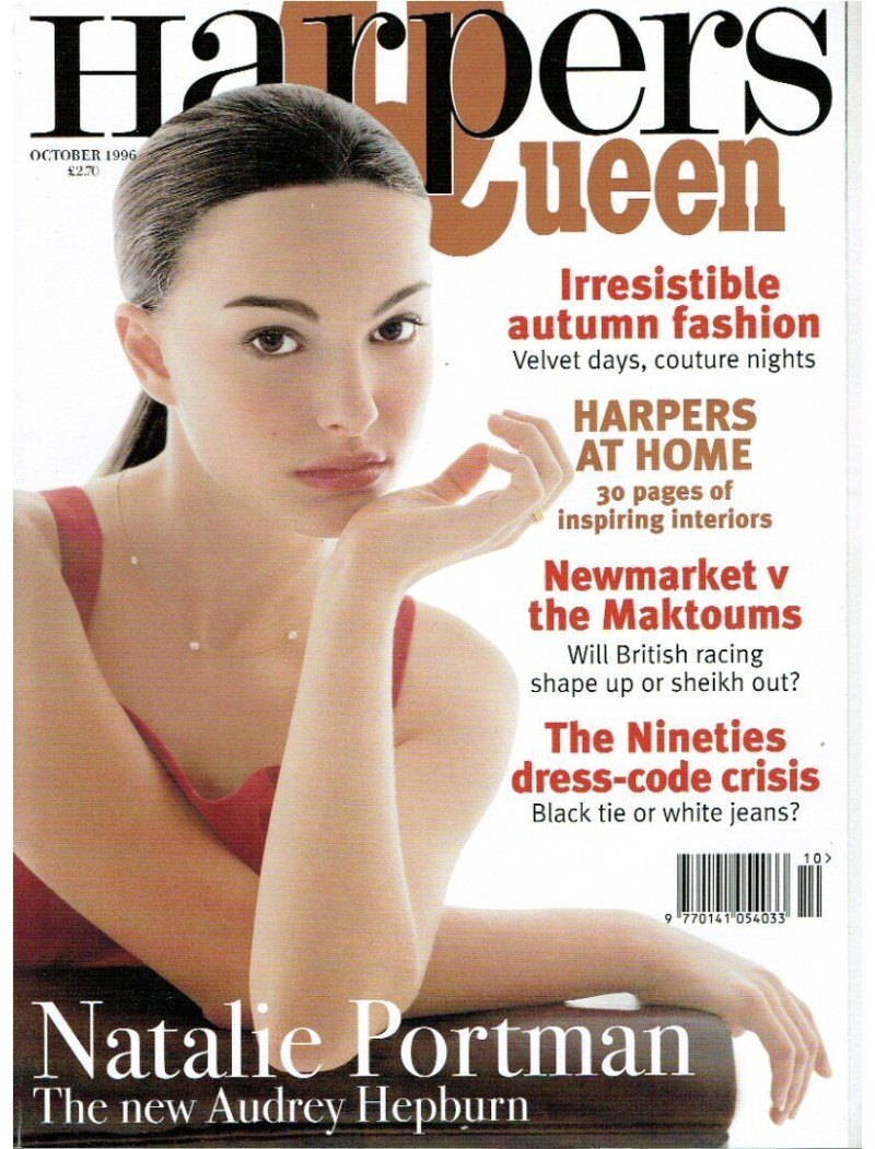 Harpers & Queen Magazine 1996 October 1996 Natalie Portman