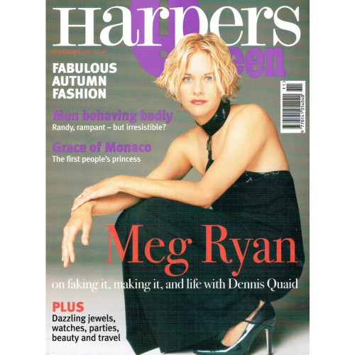 Harpers & Queen Magazine 1997 11/97 Meg Ryan