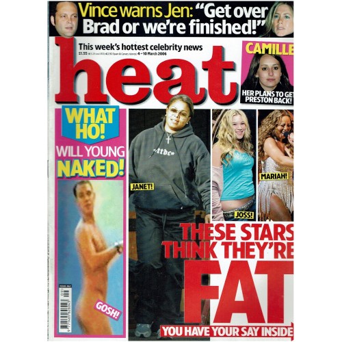 Heat Magazine - 2006 4th March 2006 Jennifer Aniston Lorraine Kelly Holly Willoughby