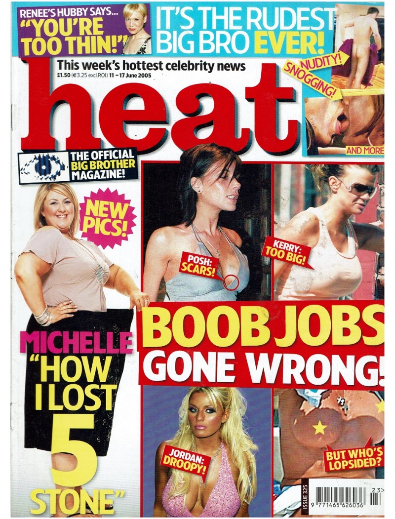 Heat Magazine - 2005 11th June 2005 Paris Hilton Paul Danan Anna Friel Gavin Henson Adam Brody