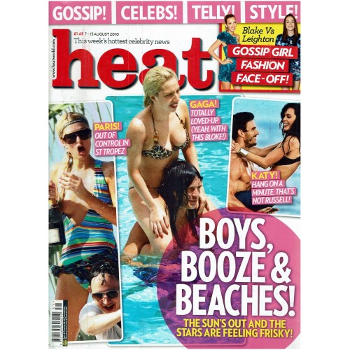 Heat Magazine - 2010 7th August 2010 Lady Gaga Mcfly Duncan James The Wanted