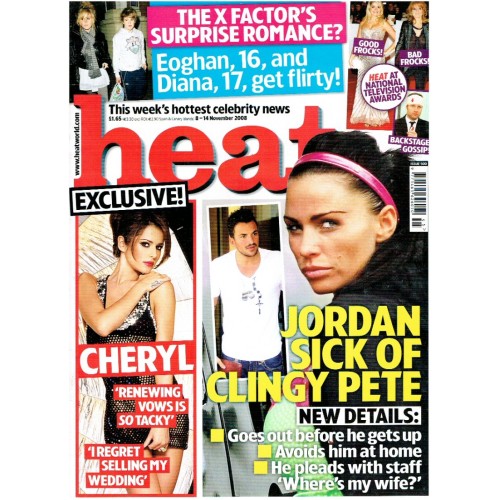 Heat Magazine - 2008 8th November 2008 Cheryl Cole Daniel Craig Adele Peaches Geldof