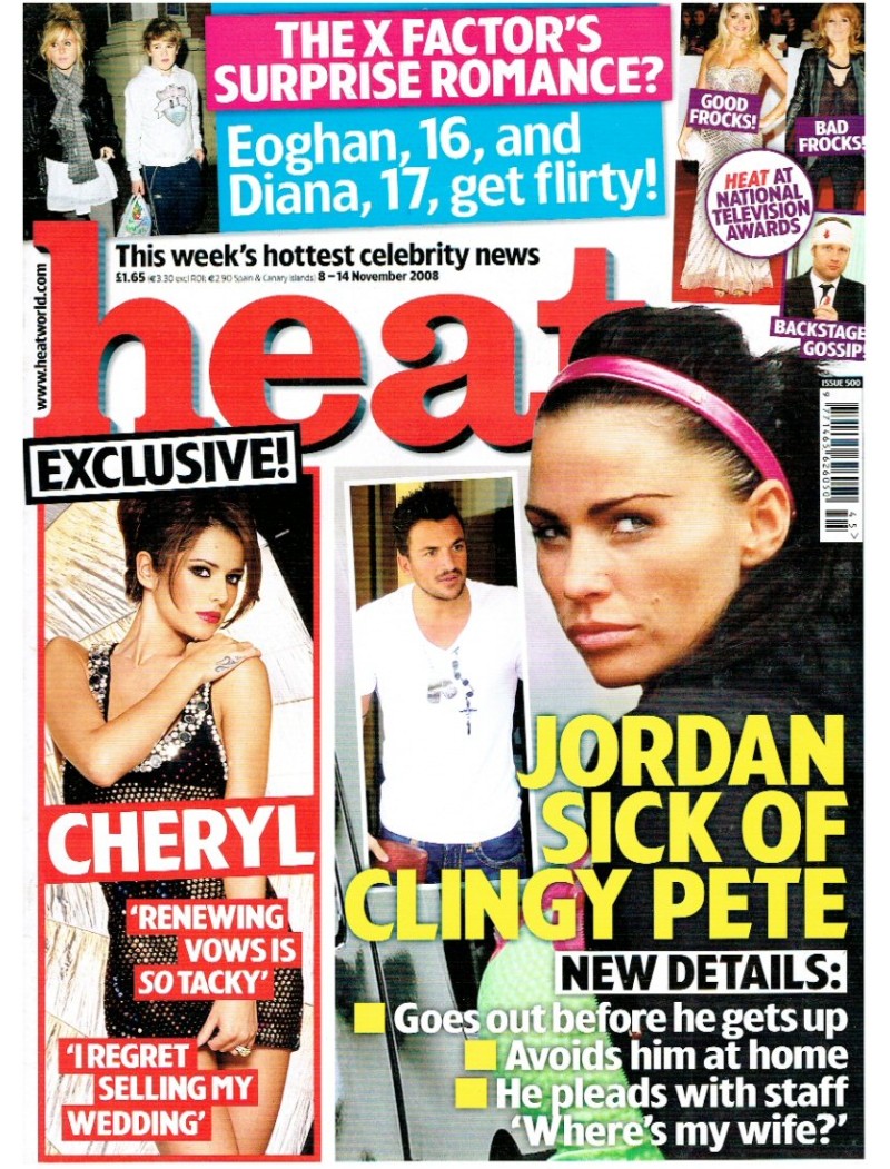 Heat Magazine - 2008 8th November 2008 Cheryl Cole Daniel Craig Adele Peaches Geldof