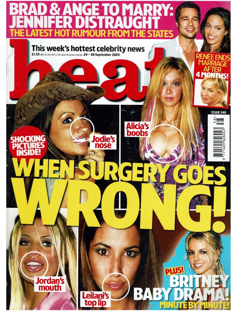 Heat Magazine - 2005 24th September 2005 Ray Fearon Cat Deeley Matthew Fox Gene Simmons