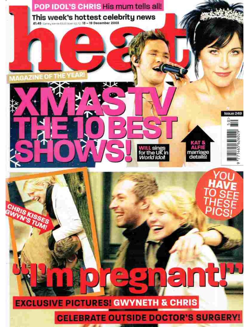 Heat Magazine - 2003 13th December 2003