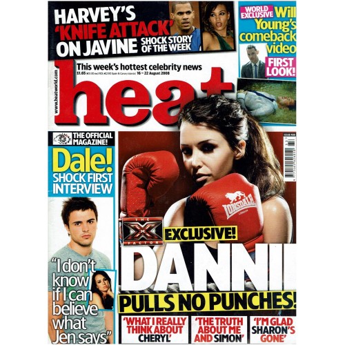 Heat Magazine - 2008 16th August 2008 Dannii Minogue Will Young New Kids on the Block