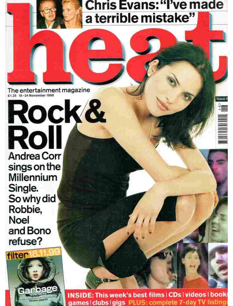 Heat Magazine - 1999 18th November 1999 Rik Mayall Denise Richards Stereophonics Europe Heat Magazine - 1999 18th November 1999 Rik Mayall Denise Richards Stereophonics Europe