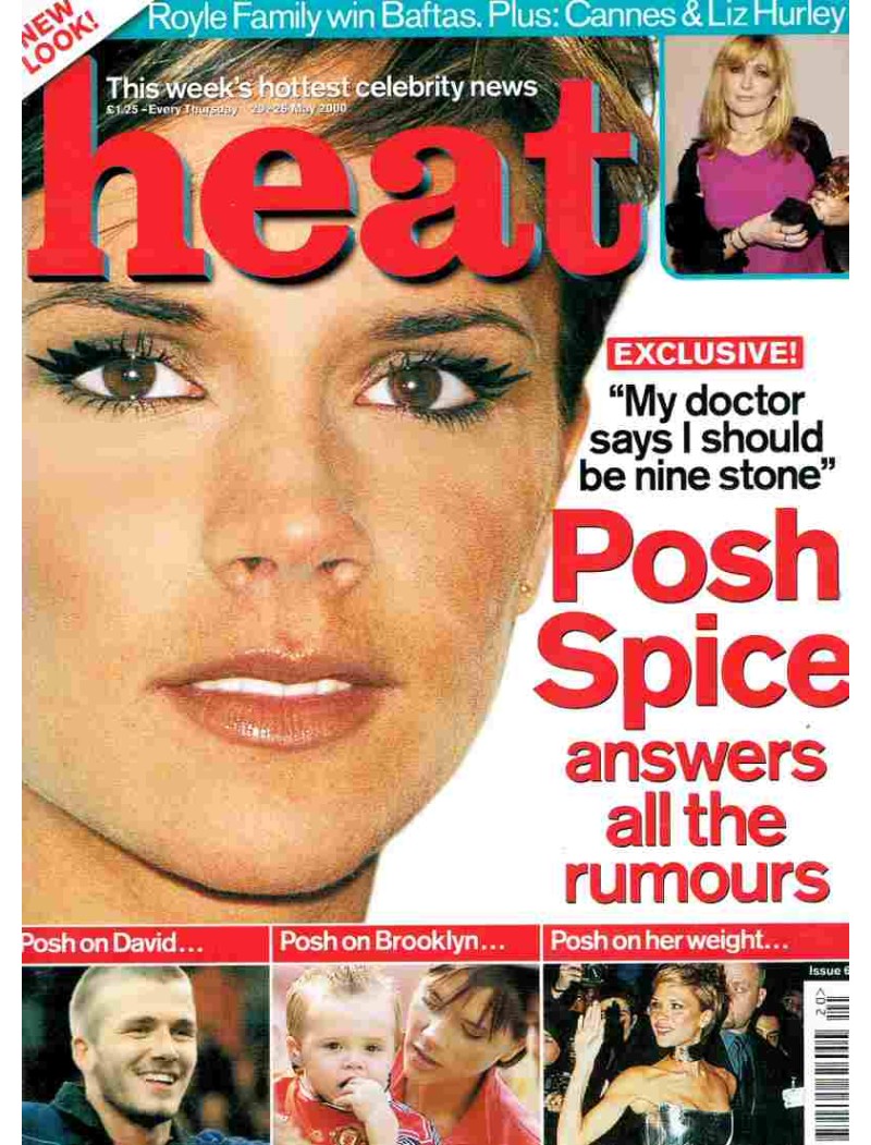Heat Magazine - 2000 20th May 2000 Victoria Beckham Hugh Grant Michael Greco Royal Family Heat Magazine - 2000 20th May 2000 Victoria Beckham Hugh Grant Michael Greco Royal Family