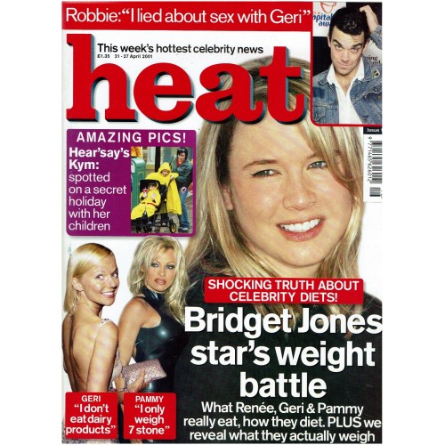 Heat Magazine - 2001 21/04/01