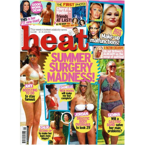 Heat Magazine - 2012 23rd June 2012 Dannii Minogue Madonna Alex Pettyfer Jodie Marshall