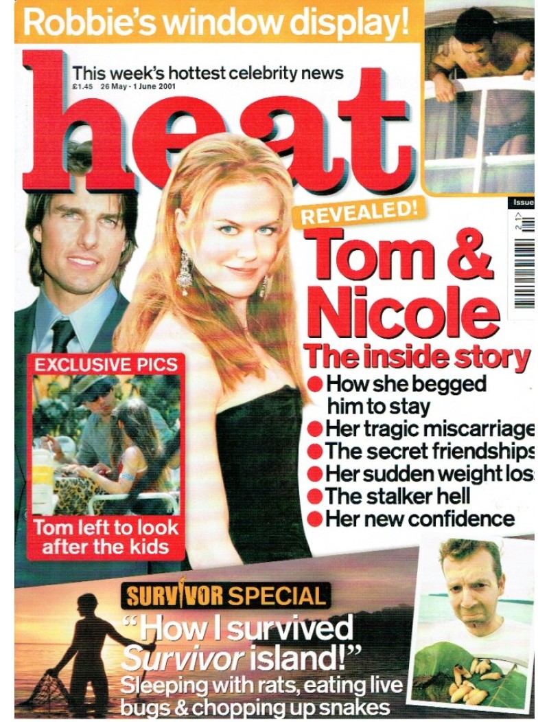 Heat Magazine - 2001 26th May 2001 Geri Halliwell Survivor Liv Tyler Melanie B