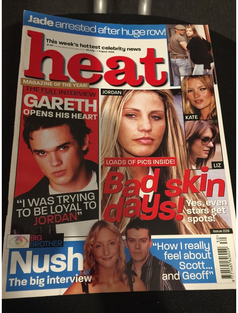 Heat Magazine - 2003 26/07/03