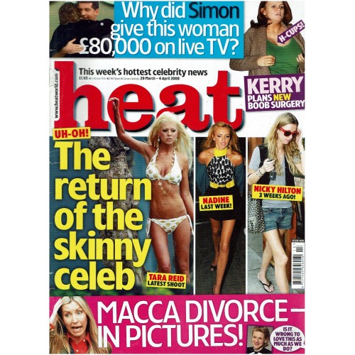 Heat Magazine - 2008 29th March 2008 Katherine Heigl Javier Brdem Jack P Shepherd Andrew Lloyd Webber