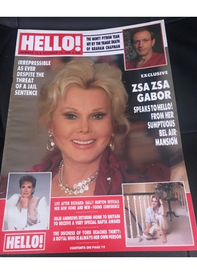 Hello Magazine Issue 73 14th October 1989