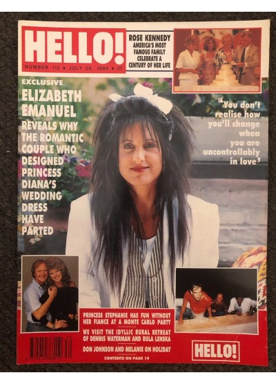 Hello Magazine Issue 113 28th July 1990