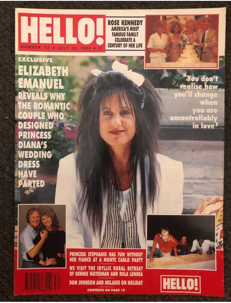 Hello Magazine Issue 113 28th July 1990
