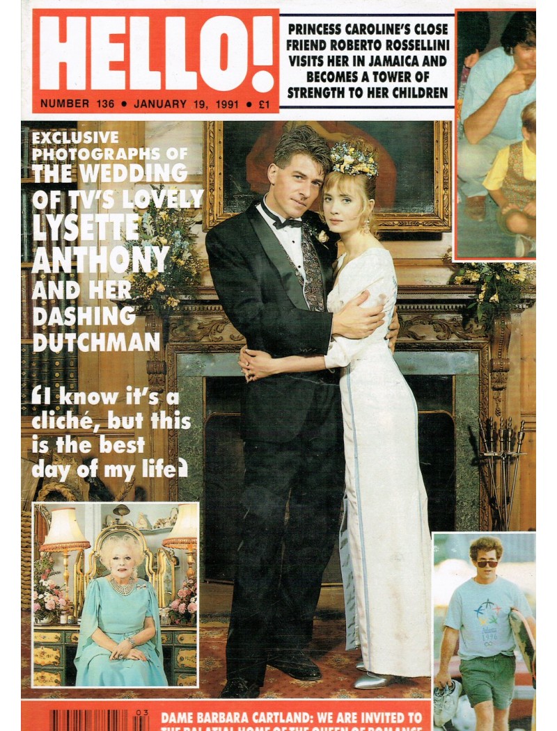 Hello Magazine Issue 136 19th January 1991 Hello Magazine Issue 136 19th January 1991
