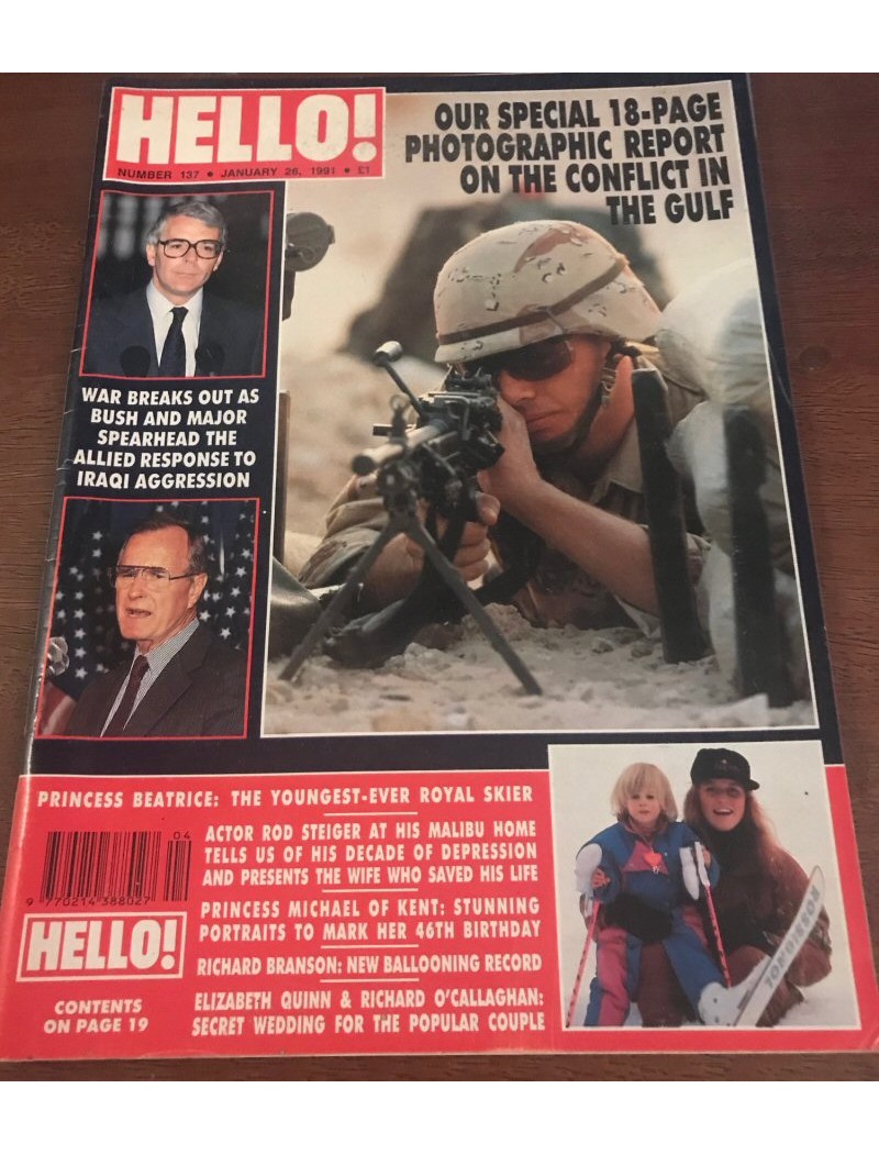 Hello Magazine Issue 137 26th January 1991