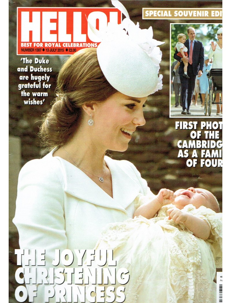 Hello Magazine 1387 13th July 2015