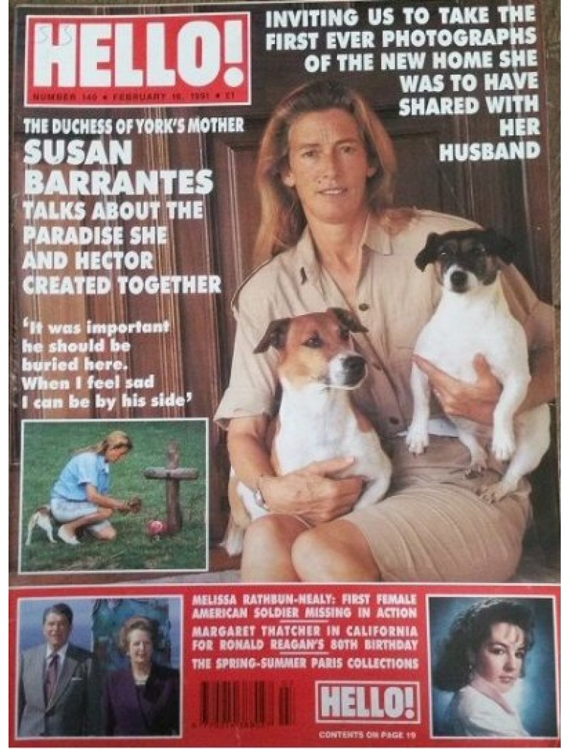 Hello Magazine Issue 140 16th February 1991 Hello Magazine Issue 140 16th February 1991
