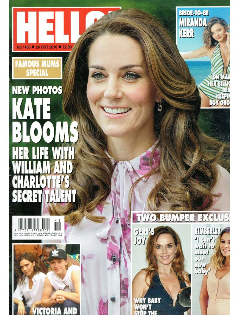 Hello Magazine 1453 24th October 2016 Hello Magazine 1453 24th October 2016