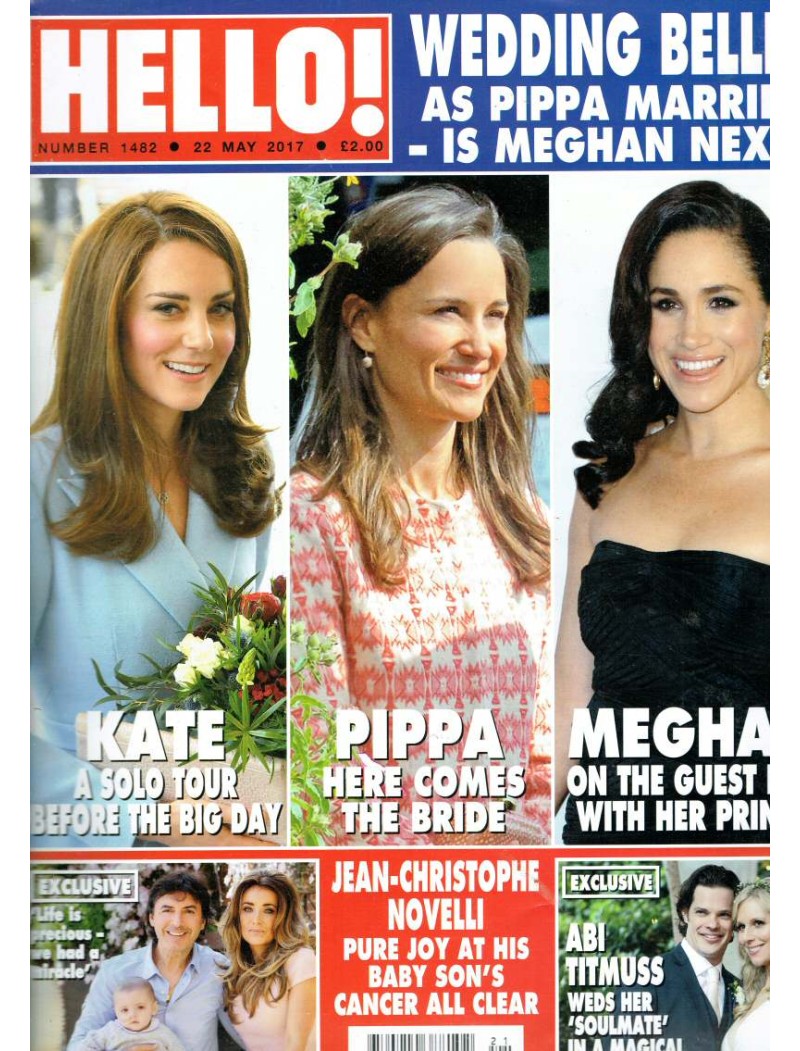 Hello Magazine 1482 22nd May 2017 Hello Magazine 1482 22nd May 2017