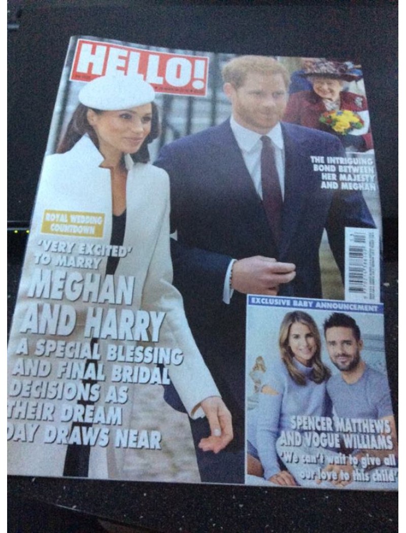 Hello Magazine 1525 26th March 2018 Kate Middleton Hello Magazine 1525 26th March 2018 Kate Middleton