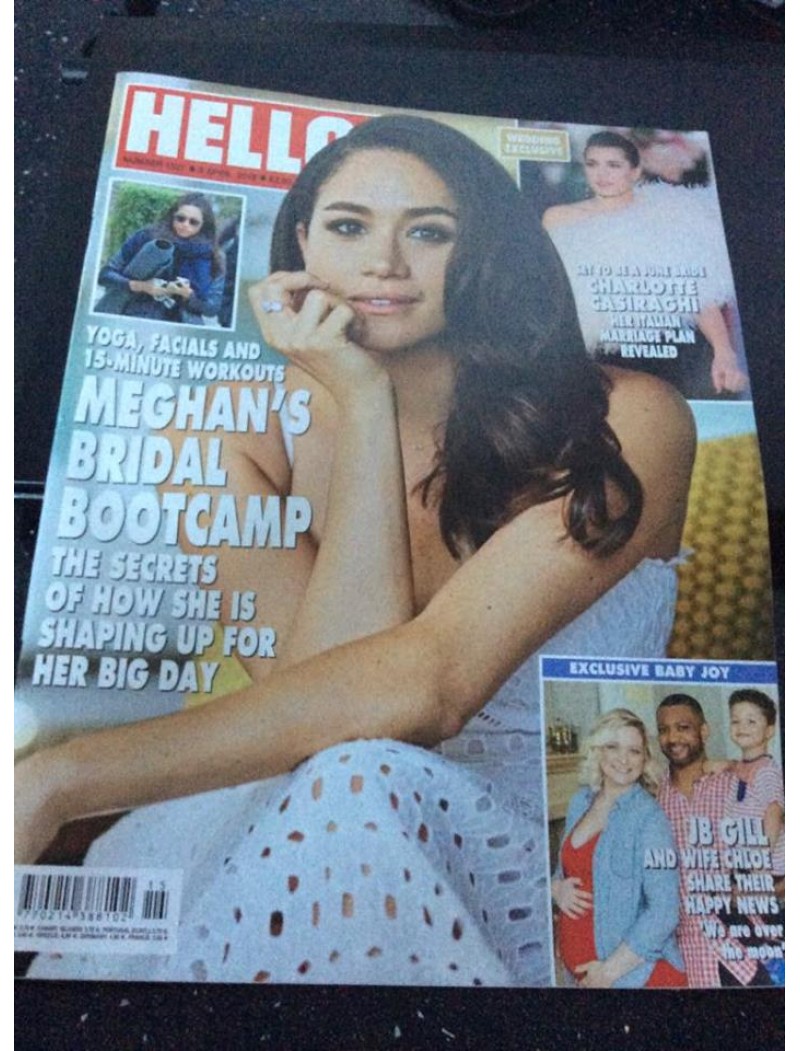 Hello Magazine 1527 9th April 2018 Meghan Markle Hello Magazine 1527 9th April 2018 Meghan Markle