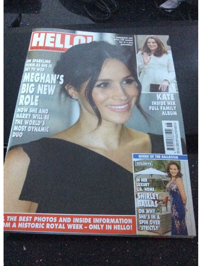 Hello Magazine 1530 30th April 2018 Meghan Markle Hello Magazine 1530 30th April 2018 Meghan Markle