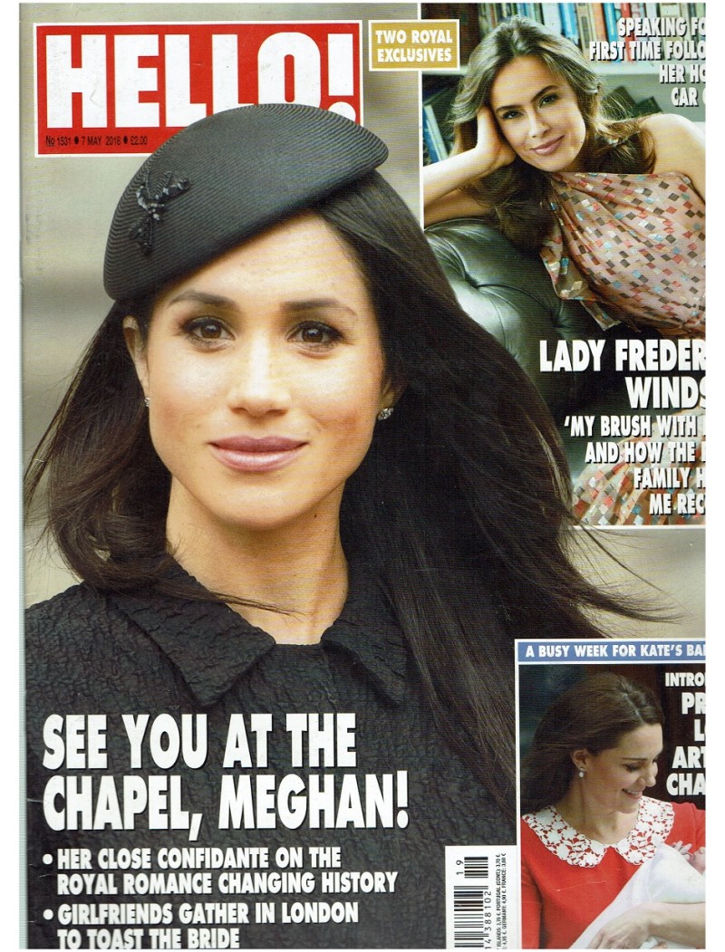 Hello Magazine 1531 7th May 2018 Meghan Markle