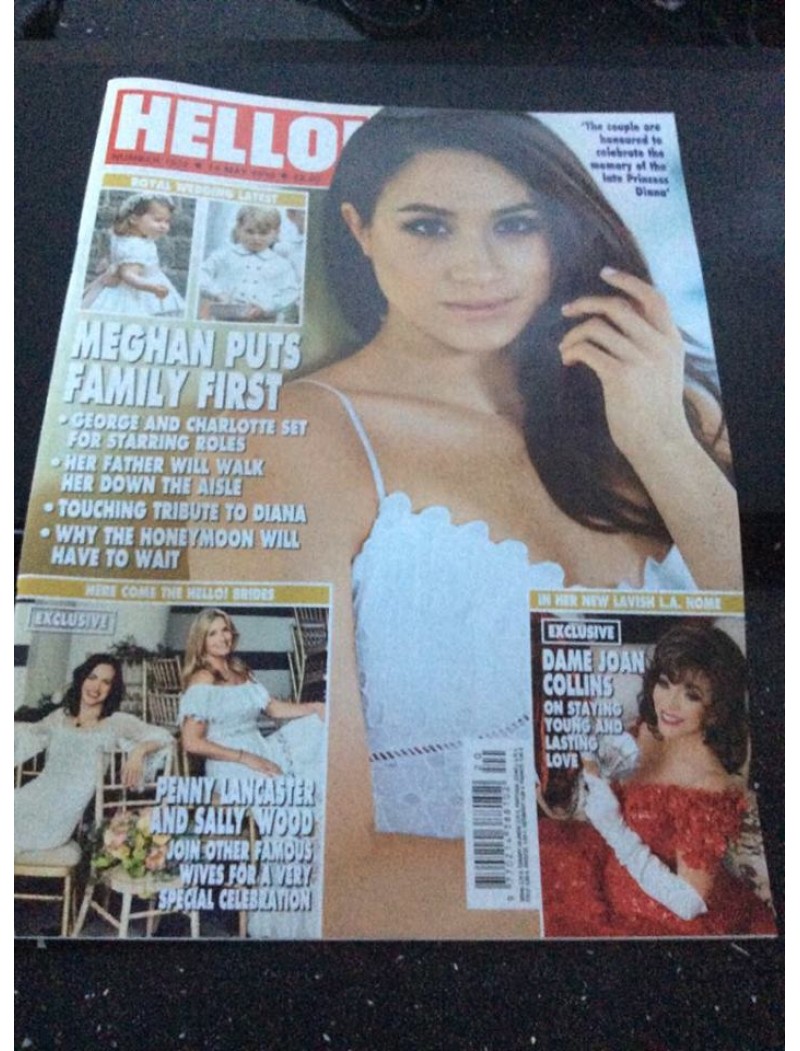 Hello Magazine 1532 14th May 2018 Meghan Markle Hello Magazine 1532 14th May 2018 Meghan Markle