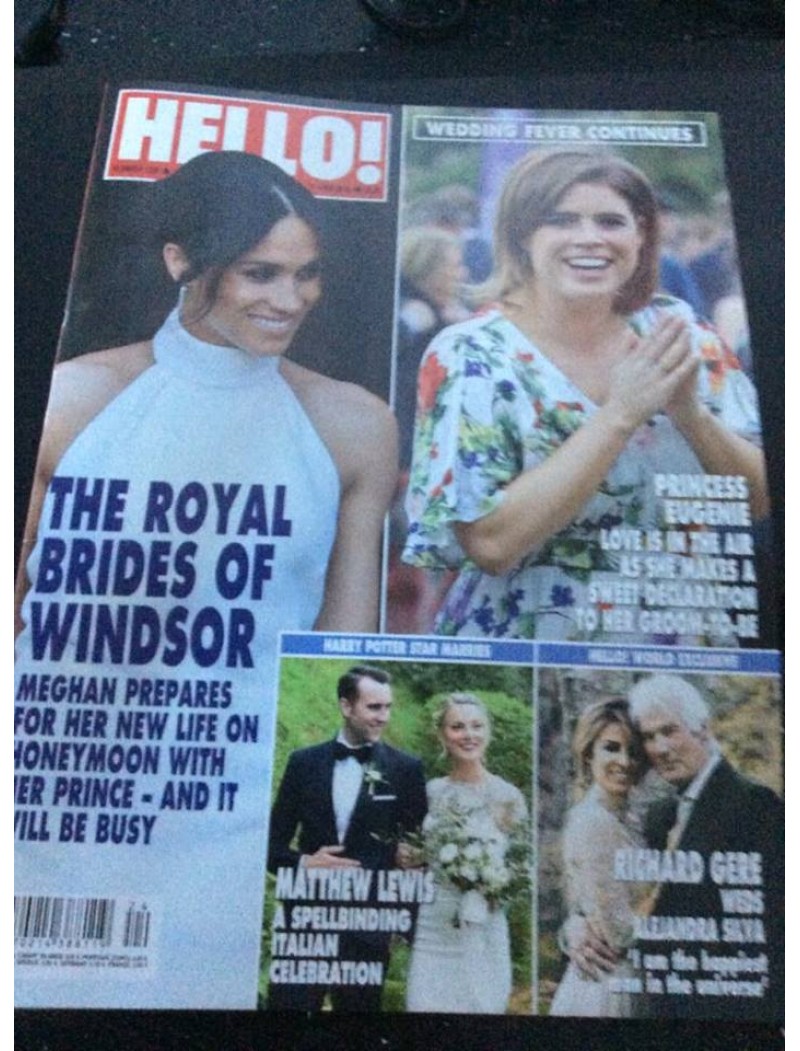 Hello Magazine 1536 11th June 2018 Meghan Markle Hello Magazine 1536 11th June 2018 Meghan Markle