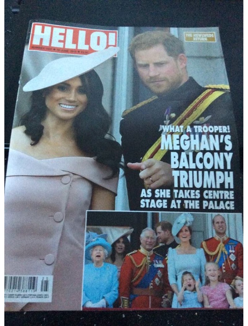 Hello Magazine 1537 18th June 2018 Meghan Markle Hello Magazine 1537 18th June 2018 Meghan Markle