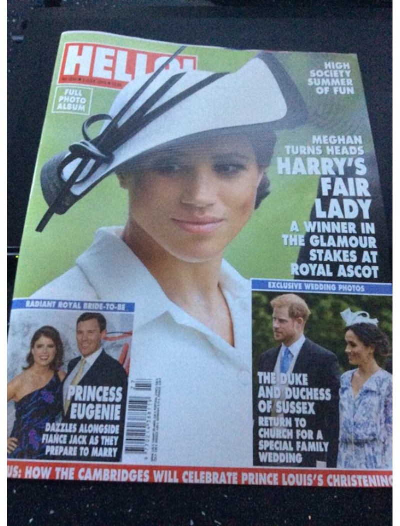 Hello Magazine 1539 2nd July 2018 Meghan Markle Hello Magazine 1539 2nd July 2018 Meghan Markle