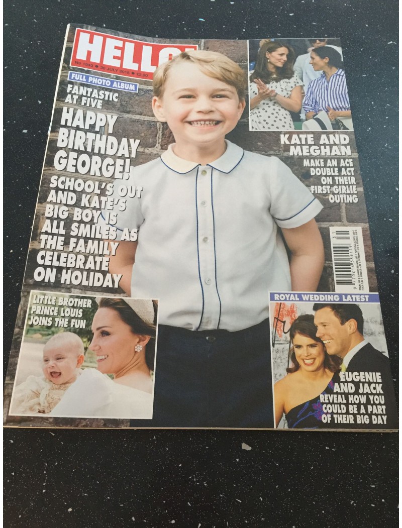 Hello Magazine 1543 30th July 2018 Prince George