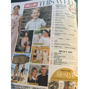 Hello Magazine 1543 30th July 2018 Prince George