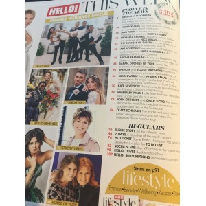 Hello Magazine 1547 27th August 2018 Spencer Matthews