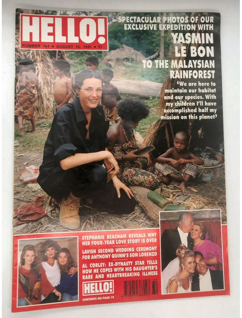 Hello Magazine Issue 164 10th August 1991 Hello Magazine Issue 164 10th August 1991
