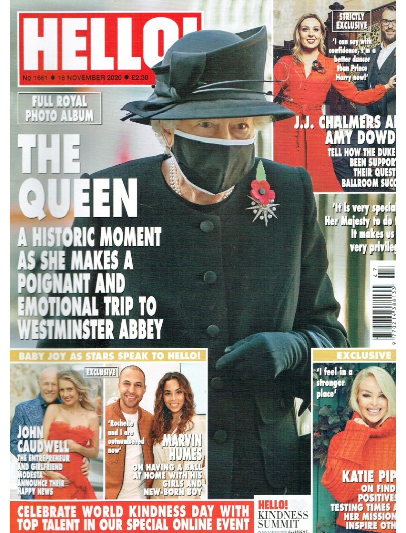 Hello Magazine 1661 16th November 2020 The Queen