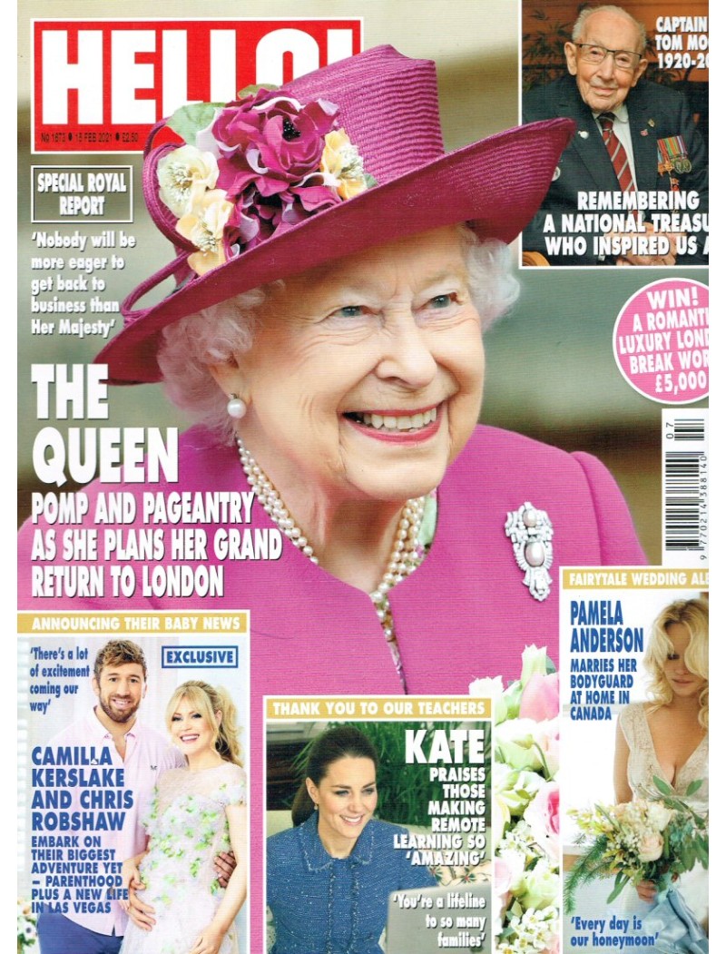 Hello Magazine 1673 15th February 2021 The Queen