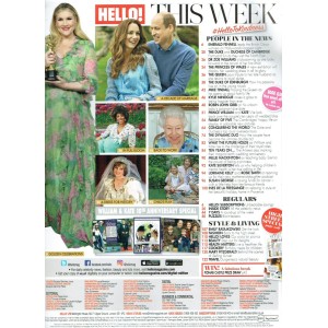 Hello Magazine 1685 10th May 2021 Kate Middleton