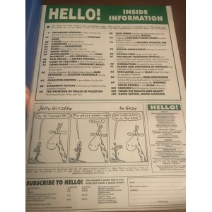 Hello Magazine Issue 172 5th October 1991 Princess Diana cover